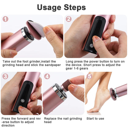 The Best Electric Pedicure Foot Callus Remover